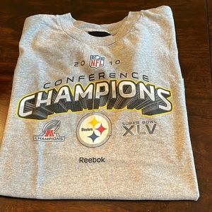 Reebok 2010 Steeler’s Conference Championship tee, youth size L